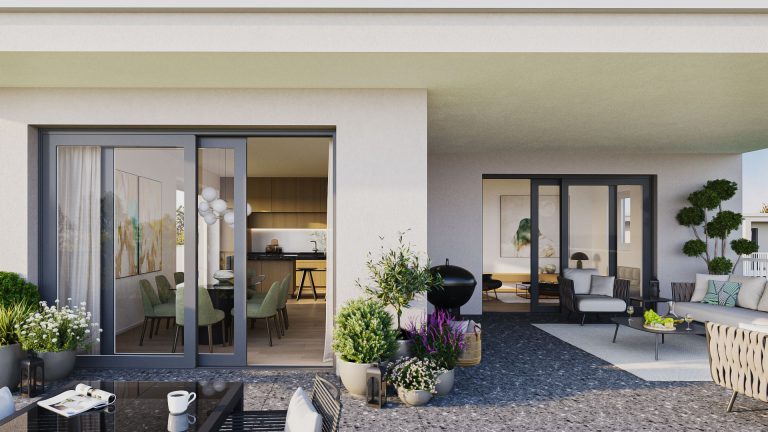 43. Visualisierung Dachterrasse